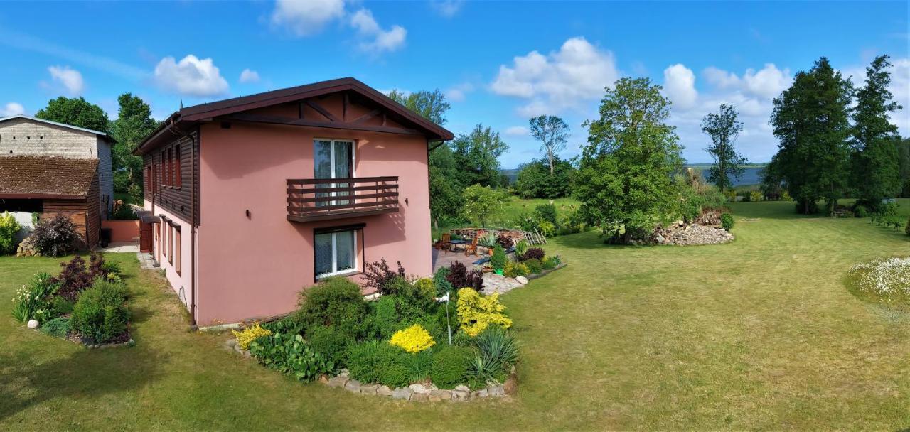 Dom Goscinny Przy Jeziorze Gardna Wielka Exterior foto